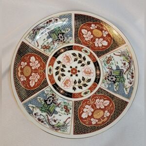 Vintage Imari Japenese Porcelain Decorative Plate